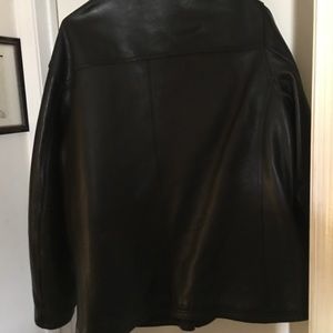 Men leather jacket